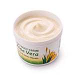 Bienenprodukte Shop Honig Gelee-Royal Aloe Vera soft body cream in a 500ml white jar with creamy texture