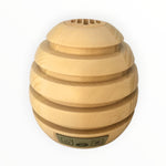 Bienenprodukte Shop Propolisverdampfer BREATHE aus Eschenholz in dekorativer Bienenkorb-Form für ein gesundes Raumklima